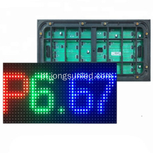 P6.67 SMD ao ar livre colorido colorido LED Módulo de exibição